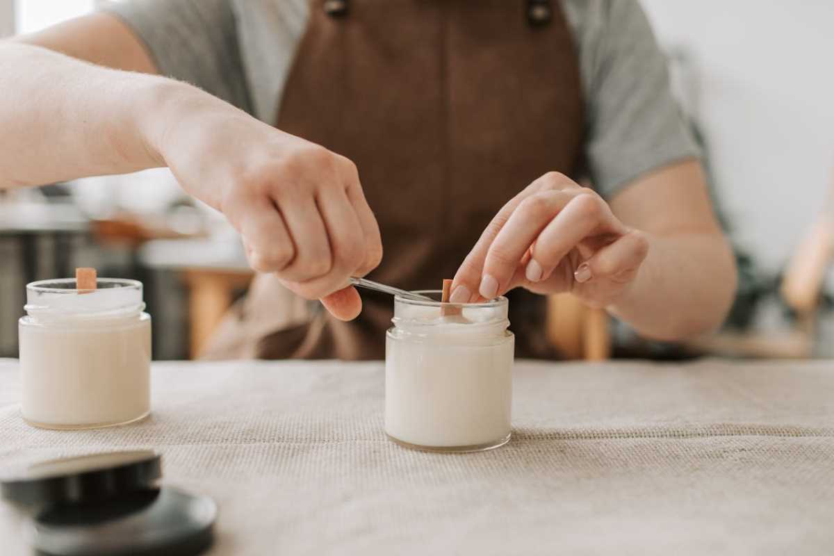 Taking Up Candle-Making as a Creative Escape